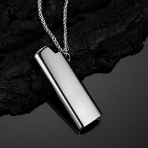 Funda Metálica para Encendedor con Cadena, Espejo y Bolsillo, Plateada, Reutilizable para Encendedores <span class=keywords><strong>Bic</strong></span> Regulares - Product Image 5