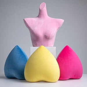 Maniquí <span class=keywords><strong>de</strong></span> terciopelo para mujer, ropa interior femenina Sexy, colorida, para parte superior del cuerpo, lencería <span class=keywords><strong>de</strong></span> medio cuerpo, maniquí <span class=keywords><strong>de</strong></span> exhibición - Product Image 6