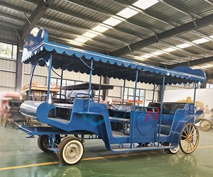 Charrette de tourisme, charrette à chevaux européenne, chariot, calèche, calèche de mariage en forme de citrouille, calèche électrique à chevaux - Product Image 6