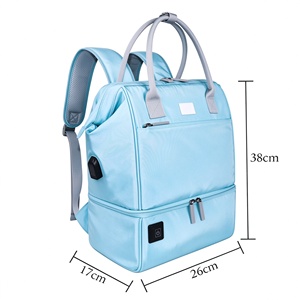 Bolsa Térmica Portátil de Poliéster Aislada, con Calefacción USB, Anti-Robo, Impermeable, Moderna, OEM, Capacidad Media, 23.5*6.5*12cm - Product Image 5