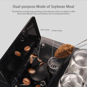 Cafetera Italiana Inteligente con Pantalla Táctil Visual, Cafetera Espresso Totalmente Automática para Uso Comercial y Doméstico Profesional - Product Image 5
