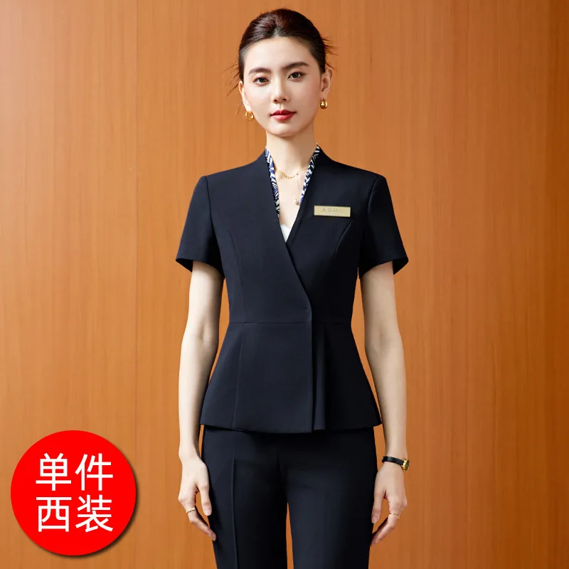 Black single-piece suit