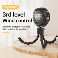 Ventilateur portable USB pliable rechargeable pour usage personnel, idéal pour l'extérieur, le bureau, les programmes de cadeaux d'entreprise, avec batterie