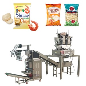 Machine d'emballage automatique YB-450LD pour <span class=keywords><strong>chips</strong></span> <span class=keywords><strong>de</strong></span> crevettes, <span class=keywords><strong>chips</strong></span> <span class=keywords><strong>de</strong></span> viande <span class=keywords><strong>de</strong></span> crevettes, Cheetos et <span class=keywords><strong>chips</strong></span> <span class=keywords><strong>de</strong></span> fromage croustillantes - Product Image 1