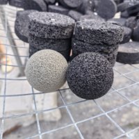 Boules de lave volcanique poreuses, diffuseurs d'arômes pour huiles essentielles