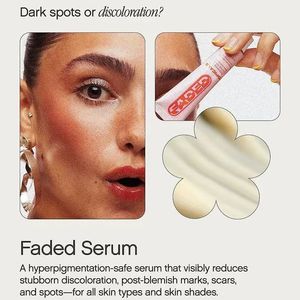 Sérum Crème Visage Éclaircissant Topique 15ml/50ml pour Taches Brunes et Cicatrices Mini Traitement Atténuant pour la Peau - Product Image 6