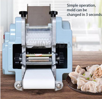 Machine commerciale de fabrication automatique de raviolis chinois, 220 v, facile à utiliser