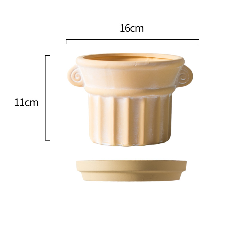 Jaune Terre Blanc 116W Modèle 16cm