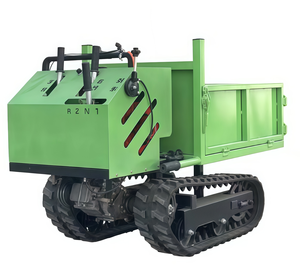 Mini-dumper à chenilles auto-chargeur à gaz, en acier épaissi, pour le transport sur chenilles - Product Image 1