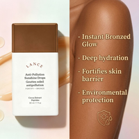 Sérum Autobronzant Lance Private Label – Gouttes Colorantes Nettoyantes, Soin Clinique, Sans Cruauté Animale, Testé Dermatologiquement, Léger