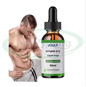 DÈS QUE POSSIBLE OEM matière première vitamine B12 gouttes liquides suppléments de santé végétalien 5000 gouttes de vitamine B12 Mcg - Product Image 1