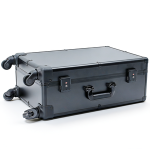 Boîte de rangement et de présentation en aluminium pour cartes de collection de sport gradées, 5 emplacements, avec roulettes, support OEM - Product Image 2