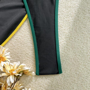 Viviblook Z324ST01 Women Split <b>Swimsuit</b> Beachwear Vacation Set New Sexy Bra Thong Asymmetrical <b>Skirt</b> Three Piece Bikini Set - Product Image 5