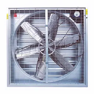 Ventilateur de marteau à tension personnalisée variable Ventilateur de serre industriel galvanisé Ventilateur de ventilateur de poulailler pour ferme avicole