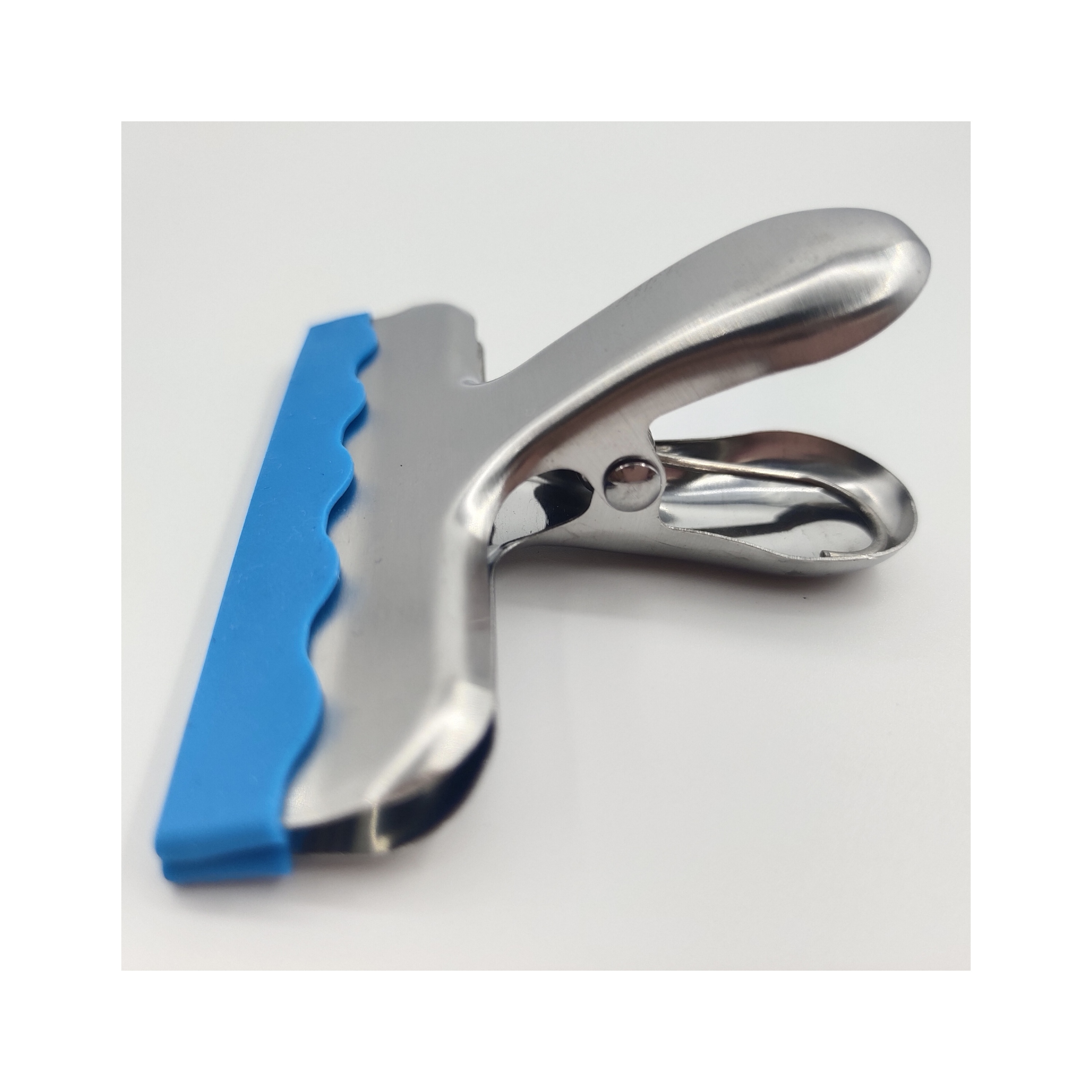 Герметичное уплотнение зажимы полиэтиленового пакета, яркое серебро, 3 дюйма, не более остро заточенными краями-12 шт. 4 вида цветов