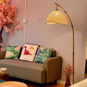 Đèn đứng hiện đại kiểu Bắc Âu, đèn sàn LED RGB trong nhà, đèn lồng kiểu Mỹ, đèn nội thất khách sạn - Product Image 6