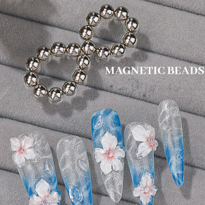 Outil magnétique multifonctionnel pour ongles effet œil de chat et ondulations aquatiques, pour manucure en gel et salon - Product Image 2