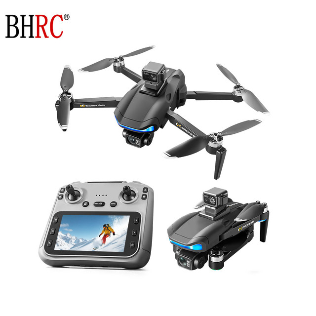 V06 Obstacle Avoidance Plastic Mini Remote Controlled Aerial Photography Drones with 4k Camera and Gps Long Range for Adult