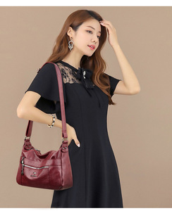 Nuevo Bolso Mensajero de Lujo para Mujer, Diseño Personalizado, de Moda, en Cuero PU, Bolsos de Hombro para Mujer - Product Image 2