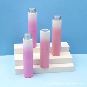 Wholesale 8ml 10ml Spray <b>Bottle</b> Portable <b>Pink</b> Rotating Mouth Spray Atomizer Travel/Pocket Perfume <b>Bottle</b> Logo Available - Product Image 3