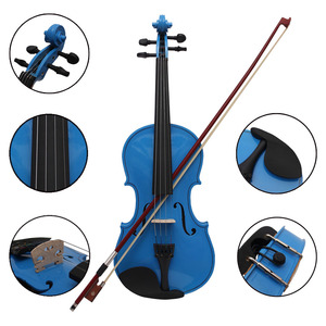 Haute qualité pas cher prix professionnel élégant violon 4/4 avec différentes couleurs - Product Image 2