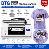 Nouvelle imprimante DTG entièrement automatique haute performance Dazion, machine industrielle à double station pour une production textile continue 24h/24 et 7j/7