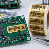Étiquettes de circuits imprimés personnalisées résistantes aux hautes températures, autocollants en polyimide résistants à la chaleur pour cartes de circuits et électronique