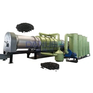 Équipement de carbonisation horizontale de qualité pour coques de pistache et de noix, nouvelle machine de carbonisation de bois divers à haute efficacité - Product Image 1