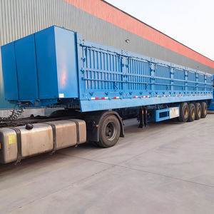 Semirremolque de volteo lateral de 4 ejes personalizado para el transporte de carbón y arena - Product Image 4