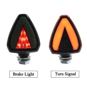 Màu kép v-hình dạng dẫn xe máy lần lượt tín hiệu đèn 12V phanh lần lượt chỉ số đèn phía trước Hệ thống chiếu sáng - Product Image 5