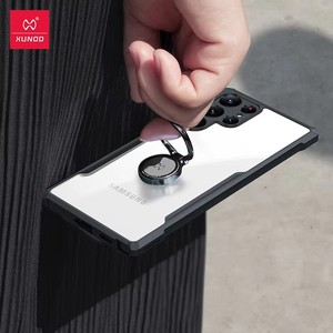 Xundd for <strong>Samsung</strong> Galaxy S23 <strong>S22</strong> Ultra S23 <strong>Plus</strong> Phone Case with Magnetic Ring Stand Airbag Shockproof TPU PC Back Clear <strong>Cover</strong> - Product Image 4
