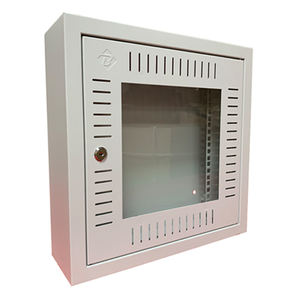 Installation Standard de 19 po Boîte à Bornes Porte Ventilée Petite Serrure Ronde 12U 400*600*120 Mural Armoire de Données - Product Image 2