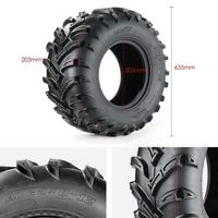 Nouveau pneu tout-terrain sans chambre à air pour ATV/UTV 25X8-12 25X10-12, caoutchouc épaissi à bande de roulement profonde, haute qualité pour boue et sable