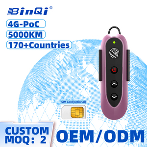 Auriculares POC 4G Compactos y Prácticos con Gancho para la Oreja, Mini Auriculares de Largo Alcance con Tarjeta SIM, Intercomunicador Global Inalámbrico, Walkie Talkie - Product Image 1