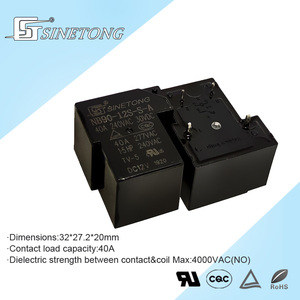 SINETONG-Relé de potencia en miniatura T90 de 4 pines, termostato sellado SPST SPDT para 12V, 24V, 220V, tamaño miniatura - Product Image 2