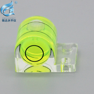 Nivel de burbuja de plástico Heng Da Shui Ping Yi con orificios, mini nivel de burbuja para uso en bricolaje - Product Image 2