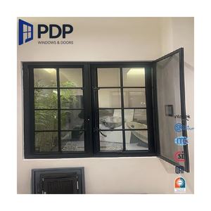 <span class=keywords><strong>Ventanas</strong></span> Francesas Abatibles con Aislamiento Térmico y Doble Vidrio, Resistentes a Huracanes, Impermeables, con Mosquitera, de la Marca PDP California - Product Image 5