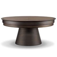 Mesa de Comedor de Nogal Negro Expandible y Giratoria de Diseño Nuevo, de Alta Gama y Lujo, con 14 Asientos Personalizables