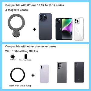 Atualizado Magnetismo Car Phone Holder Magnético CD Car Mount para MagSafe iPhone 16-12 Series - Product Image 4