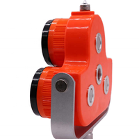 ADS30 Three-Prism Set for Total Station | 360° Surveying Reflector Optical Glass Compatible All Brands of Total Stations