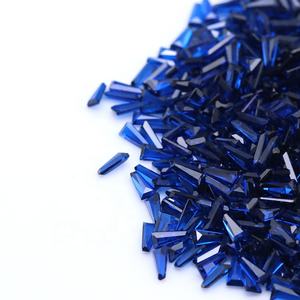 英马优质尖晶石梯形形状2*1.5*1毫米至6*3*2毫米松散合成114 # 尖晶石DIY或工厂用 - Product Image 4