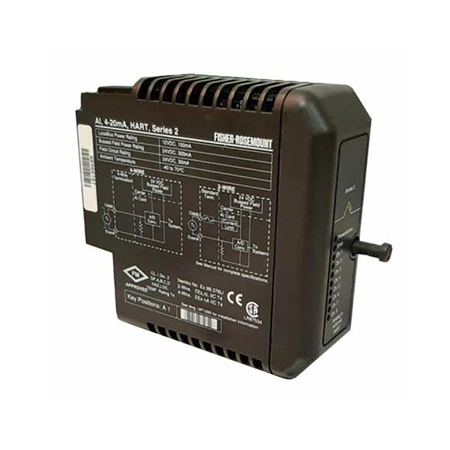 Emerson DeltaV VE4003S2B3 Analog Input Card, 16-Channel for Process Signal (mA/Volt) | Original & New in Stock