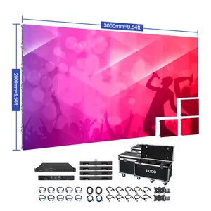 High Performance Full Color Concert Stage Led Screen Wall P2.6 P2.9 P3.9 P4.8 Rental Led Display Panels Outdoor And Indoor Use