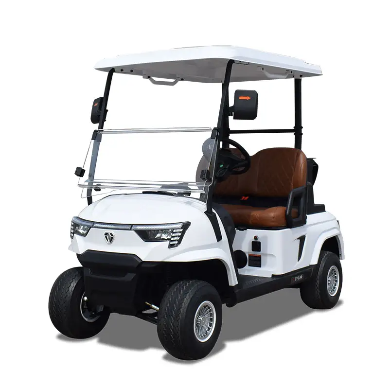 ZYCAR New Design Chinese 48V 2 Seats Battery Electric Club Car Golf Cart