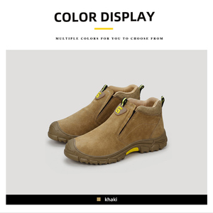 Chaussures de sécurité pour centrales nucléaires, bottes de travail en acier avec embout de protection en Kevlar, résistantes aux perforations et à la chaleur, pour les professionnels des services publics - Product Image 2