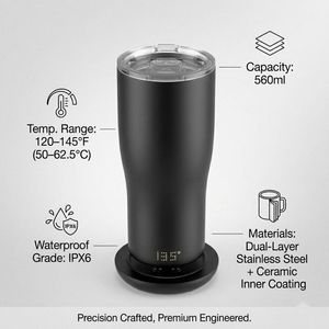 Tasse à café Gahwa Taste <span class=keywords><strong>Tassimo</strong></span> Cupping New York Valintus Mug géant en coque de riz érythréen Grande tasse Ninja Luxe Huskee Tasses saoudiennes - Product Image 3