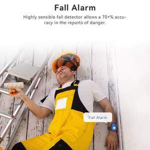 أمن المنزل أفضل شراء الأدوات المرضى المسنين سقوط إنذار عاجل مساعدة قلادة الطوارئ مع التطبيق - Product Image 6