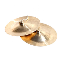 QUTENG Gongs, tambours et cymbales professionnels pour bateau dragon et danse du lion