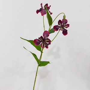 H-750 fleur artificielle EVA Matiral <span class=keywords><strong>Iris</strong></span> orchidée Alice maison modèle chambre mariage centre commercial fenêtre décoration fleur - Product Image 3