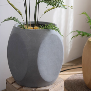 Carré grand grand vert plante <span class=keywords><strong>millénaire</strong></span> bois salle d'exposition combinaison bassin créatif pot de magnésie - Product Image 3